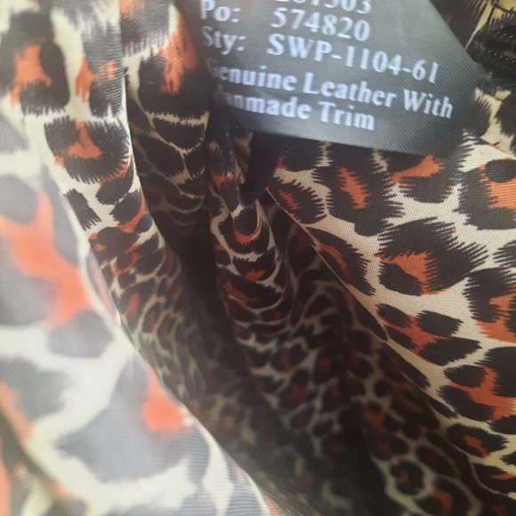 Wilsons leather big red tote satchel bag - Picture 7 of 7